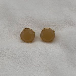 {Kate Spade} Nude Pink Stud Earrings